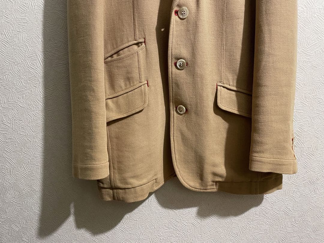 COMME des GARCONS コットン リネン テーラード ジャケット