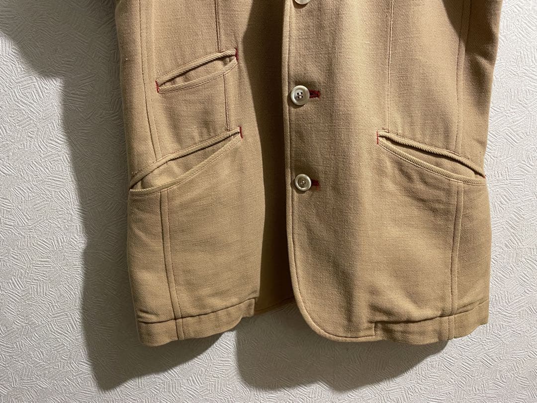 COMME des GARCONS コットン リネン テーラード ジャケット