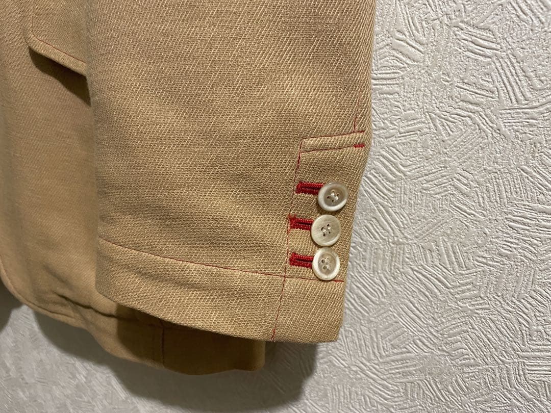COMME des GARCONS コットン リネン テーラード ジャケット
