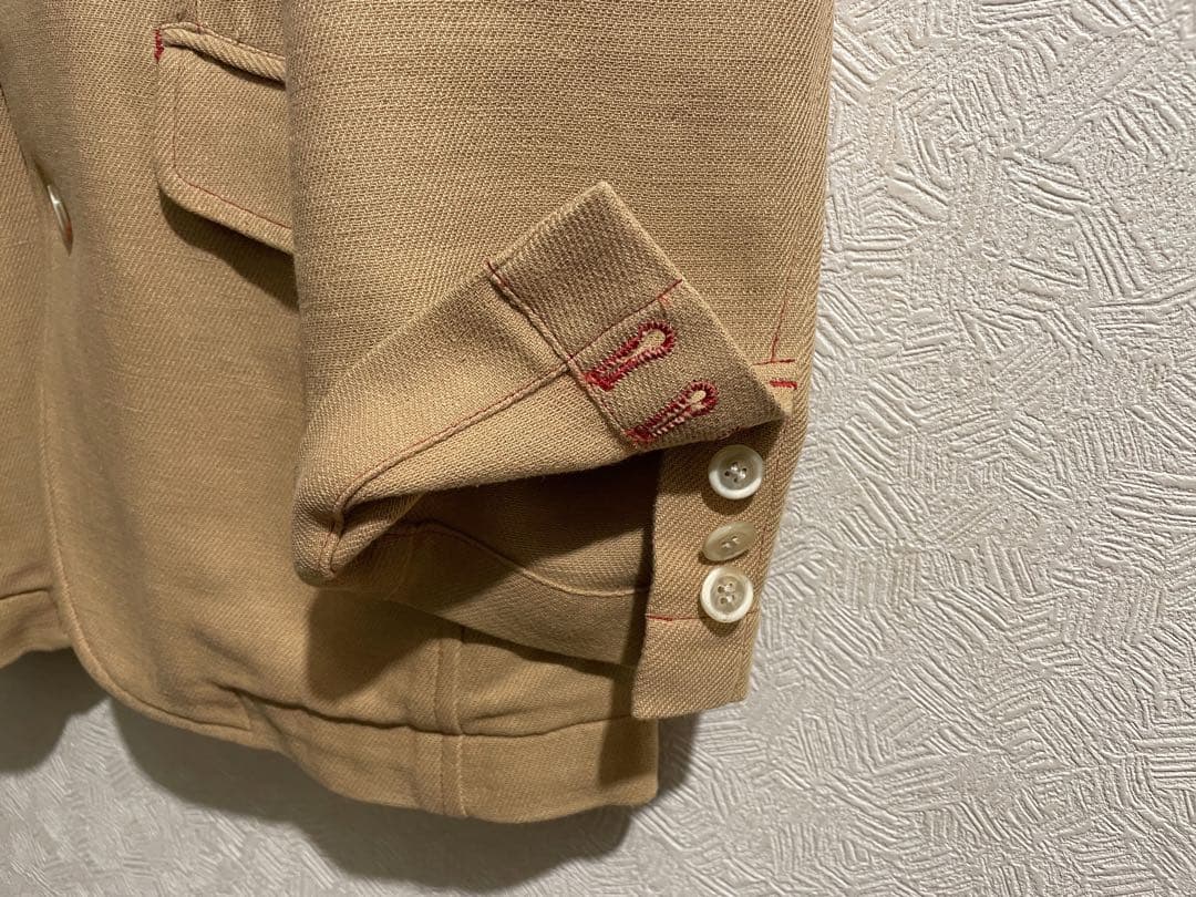 COMME des GARCONS コットン リネン テーラード ジャケット