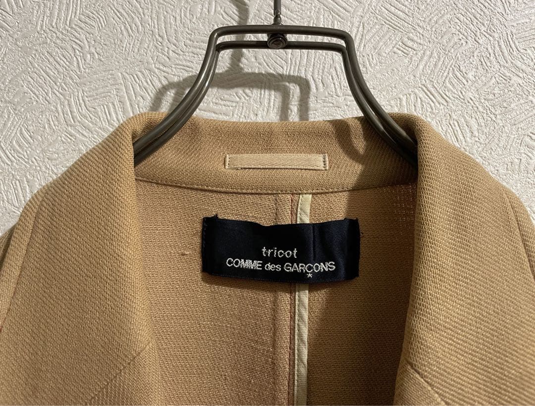 COMME des GARCONS コットン リネン テーラード ジャケット
