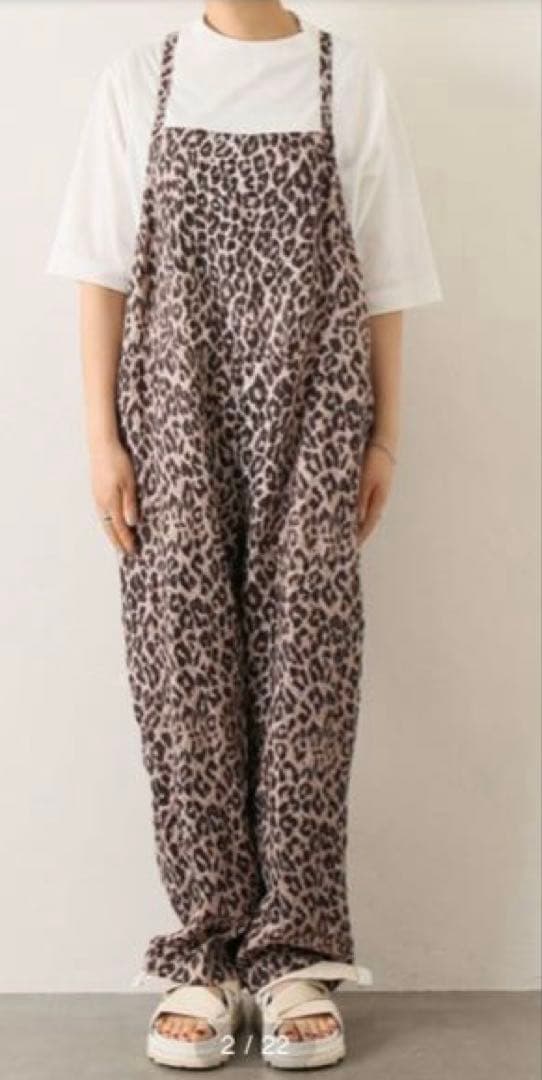 【journal standard luxe】レオパリネン キャミサロペ