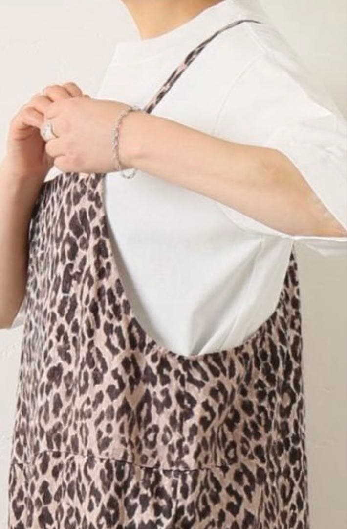 【journal standard luxe】レオパリネン キャミサロペ