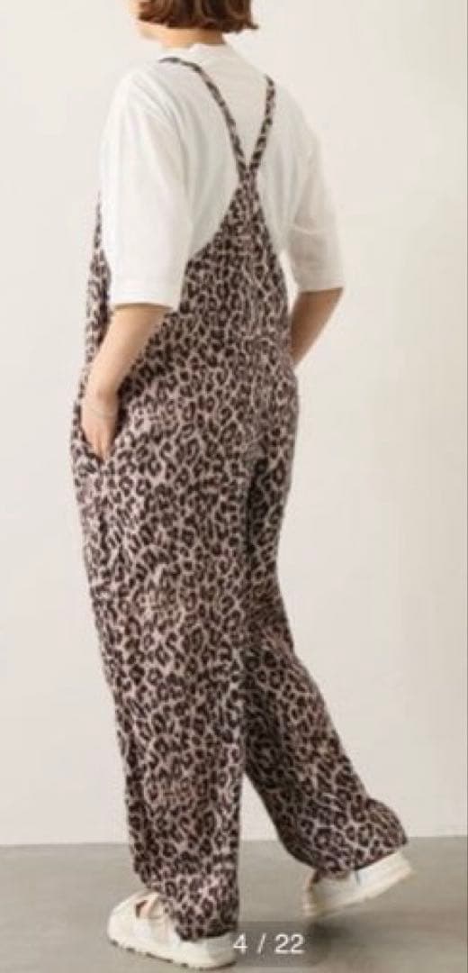 【journal standard luxe】レオパリネン キャミサロペ