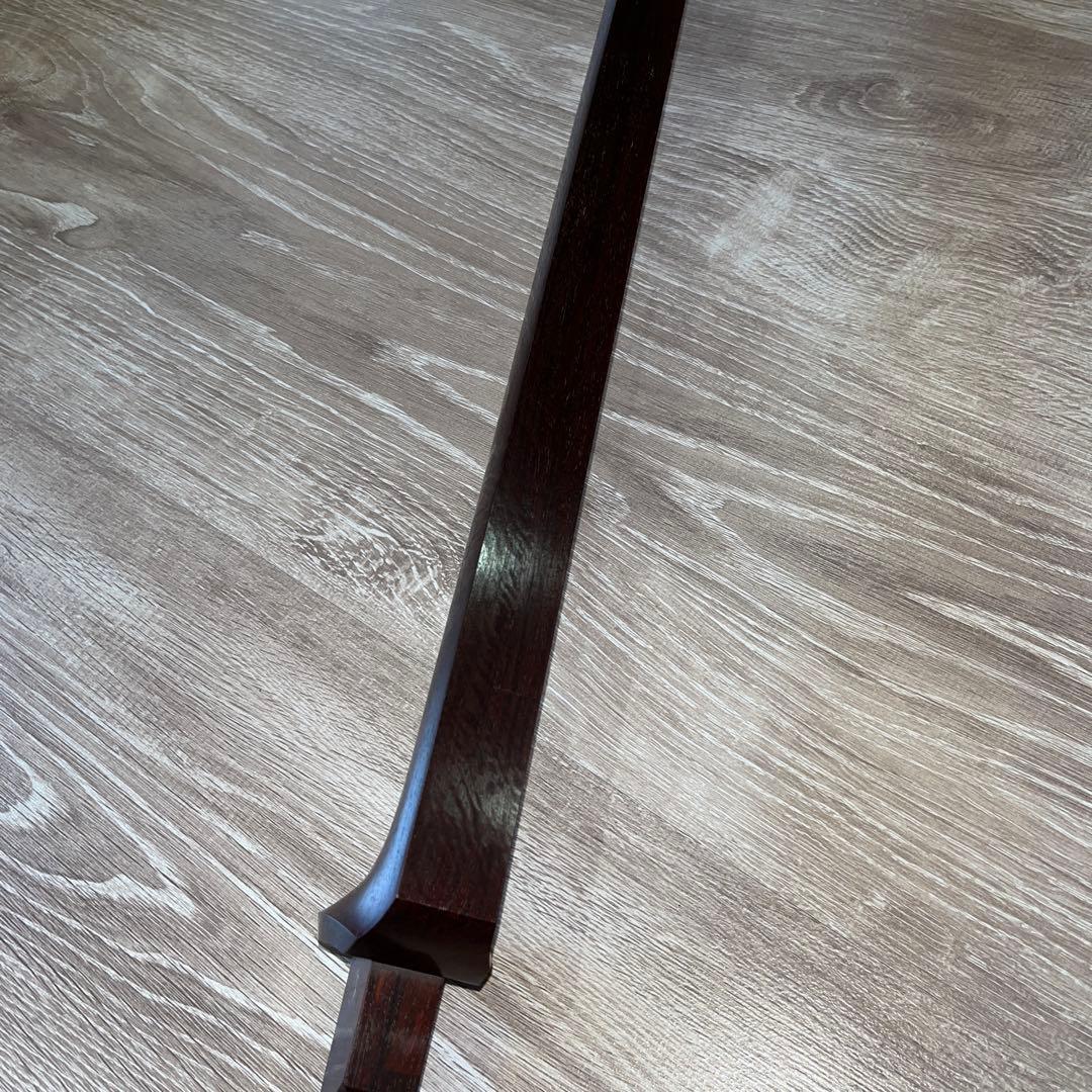 お稽古　紅木　地歌　三味線　ケースつき