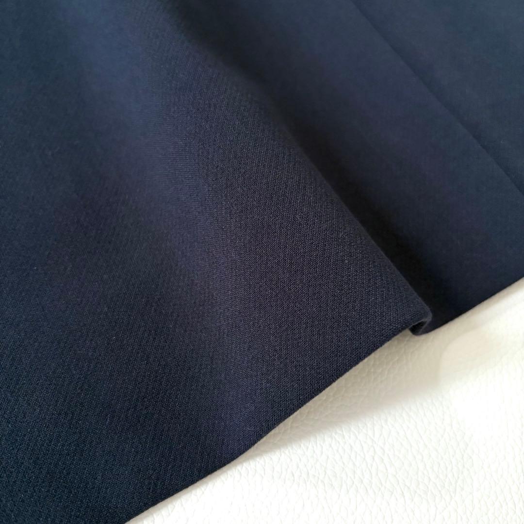 極美品✨アナイ 現行タグ ダブルクロス フレアスリーブコート 紺 38 日本製