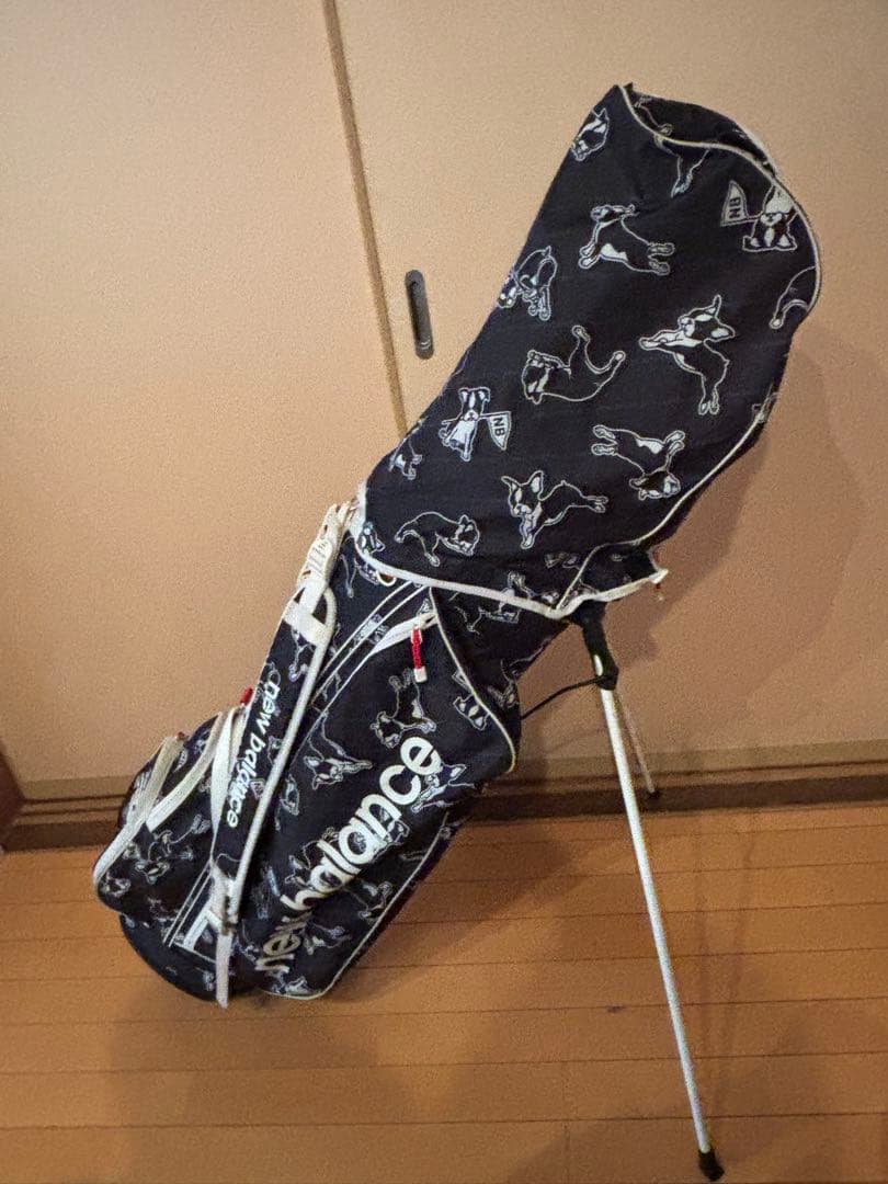 ニューバランスキャディバッグ ネイビー