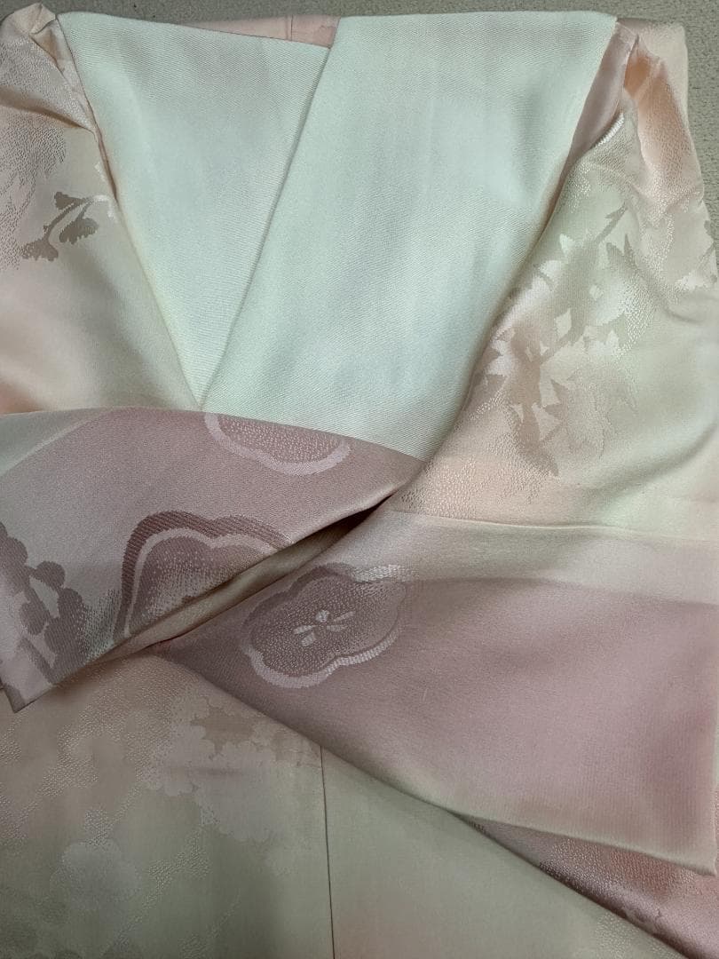 千總 高島屋誂え ピンク地染め分け 誰が袖 振袖 フルセット