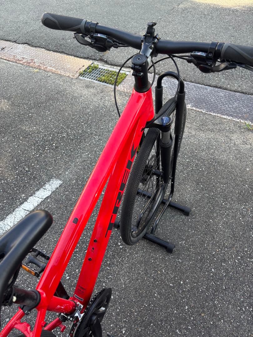 Trek クロスバイク レッド デュアルスポーツ2 トレック S