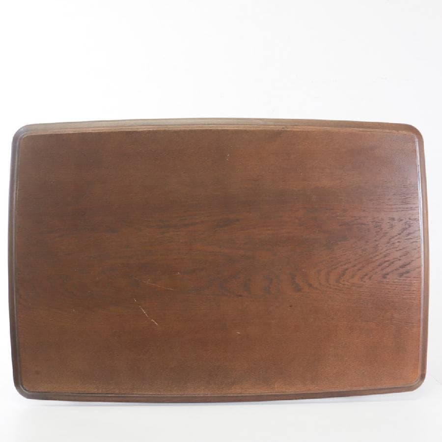 カリモク家具 コロニアル リビングテーブル 幅67cm ブナ材 ウォールナット色