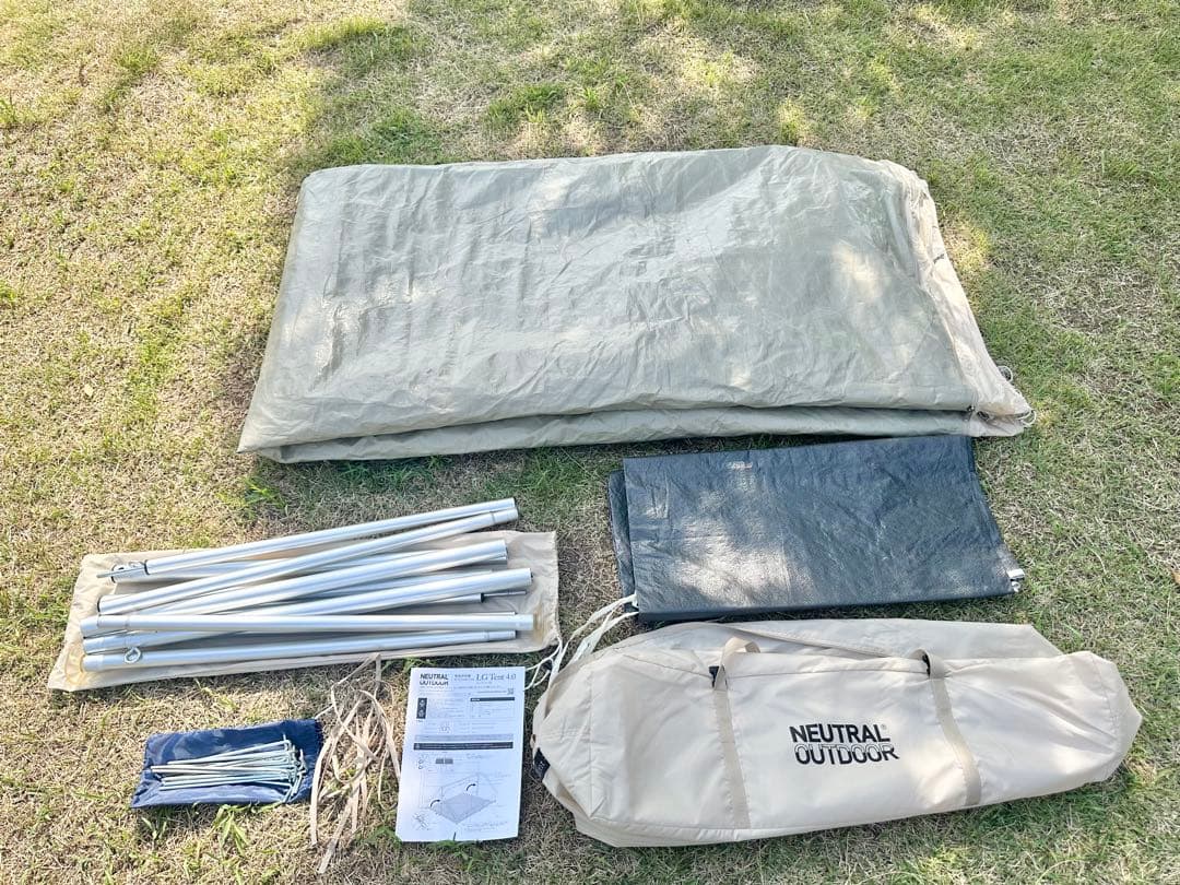 【未使用】Neutral Outdoor LGテント4.0 ロッジ テント