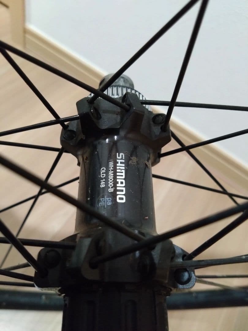 Shimano Deore XT 完組ホイール WH-M8000-B 前後セット