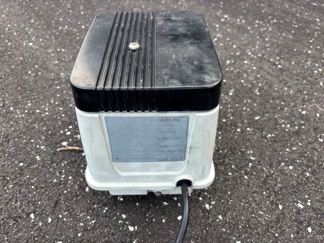 内部新品　安永エアーポンプ　ブロワ　EP-80E-L 浄化槽　オーバーホール済み