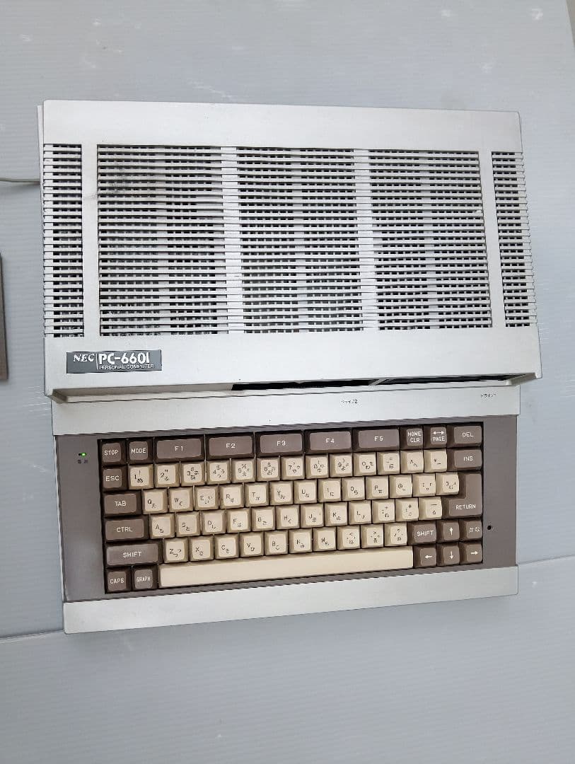 PC-6601 本体 パソコン NEC レトロ ゲーム(あ61)