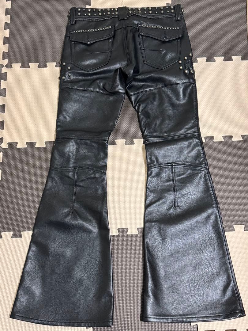 【jaded london】フェイクレザーパンツ