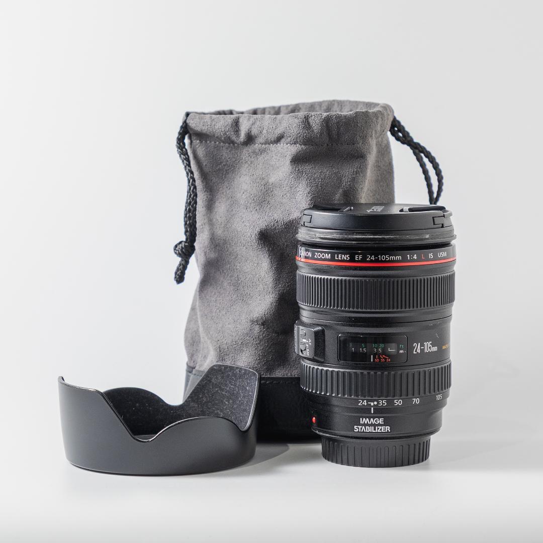 Canon EF 24-105mm F4 L IS USM 純正レンズポーチ付き