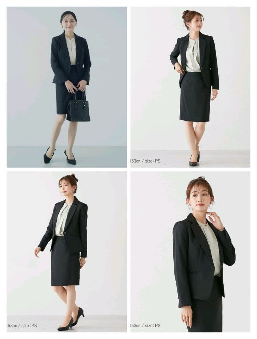 Petitjo　3点セット（ジャケット＋スカート＋パンツ）スーツ セットアップ