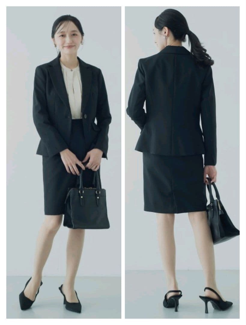 Petitjo　3点セット（ジャケット＋スカート＋パンツ）スーツ セットアップ