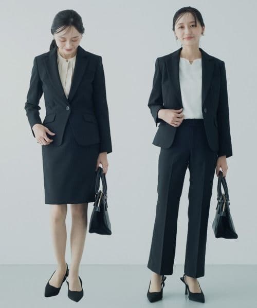 Petitjo　3点セット（ジャケット＋スカート＋パンツ）スーツ セットアップ