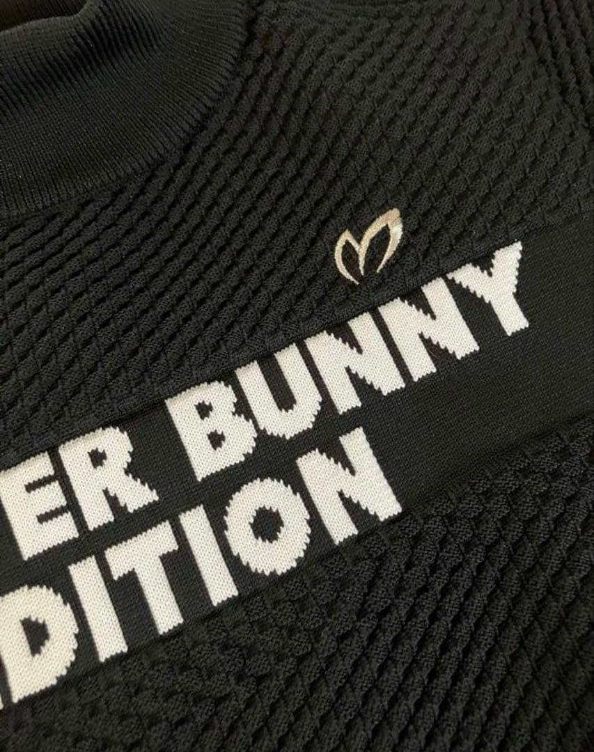 MASTER BUNNY EDITION ブラックセーター サイズ0