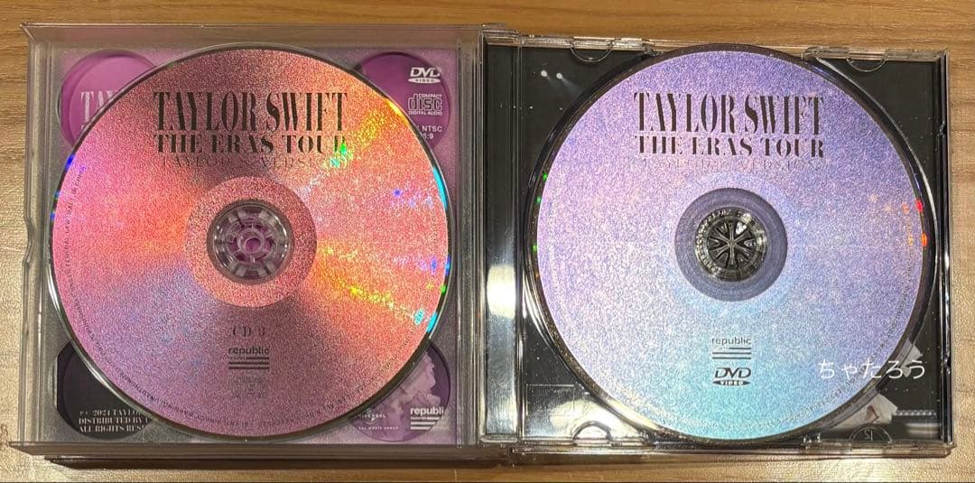 【新品未開封】Taylor Swift The Eras Tour CD&DVD