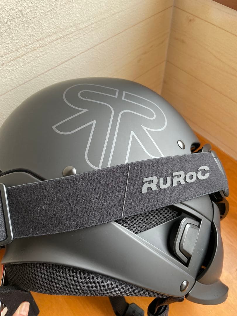 Ruroc RG1-DX スノーボードヘルメットーマットブラック/サイズ：S