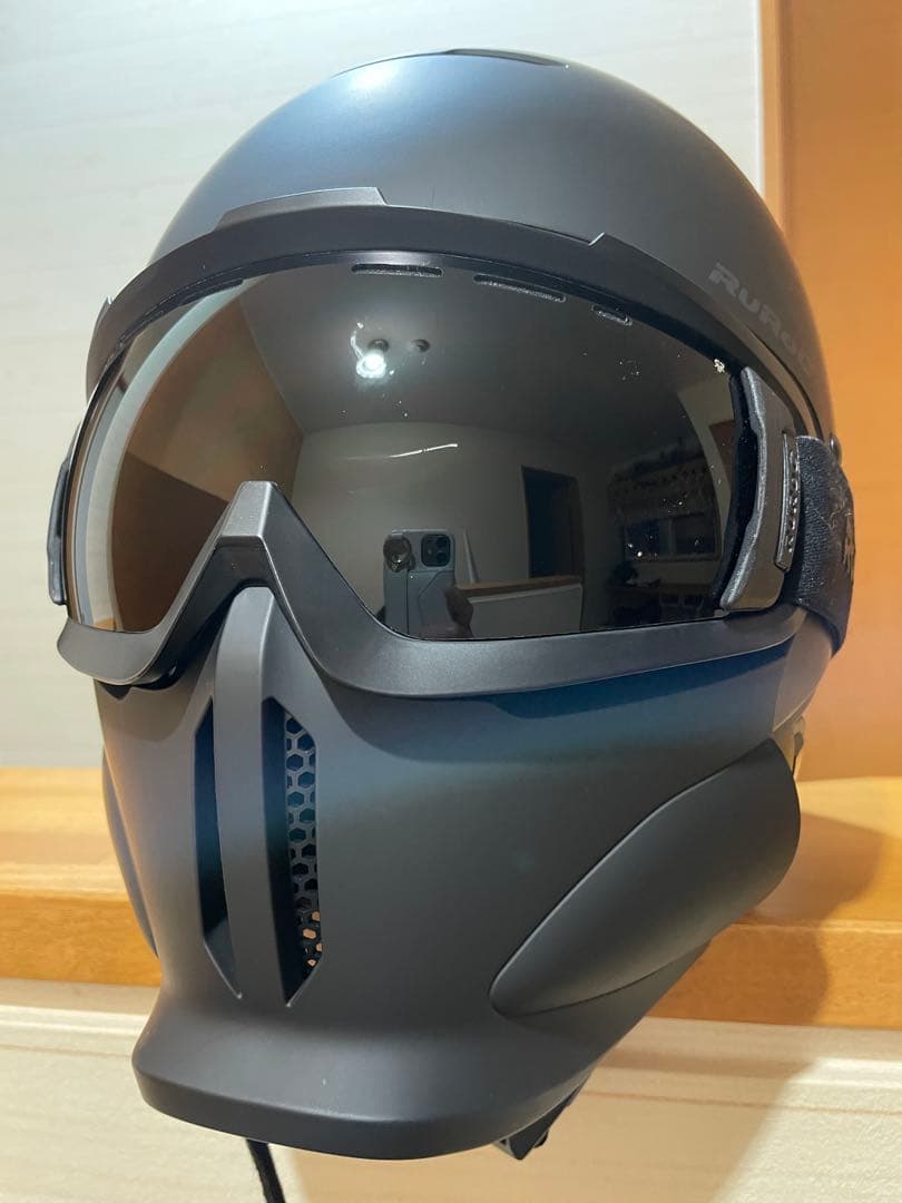 Ruroc RG1-DX スノーボードヘルメットーマットブラック/サイズ：S