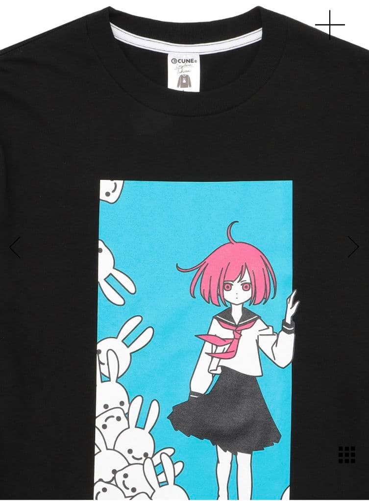 cune L/S Tee 外　長袖Tシャツ　黒　新品未使用