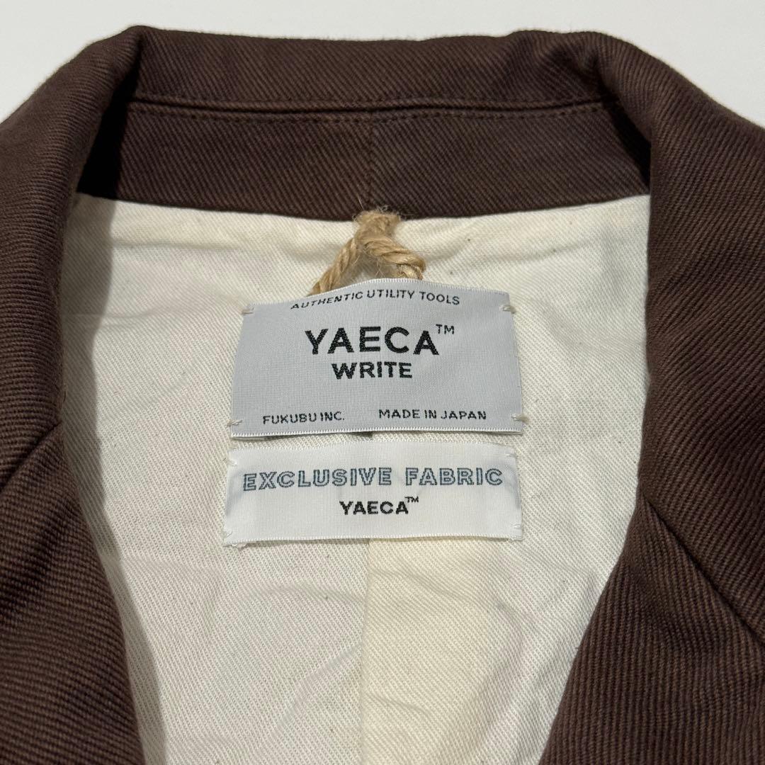 YAECA WRITE コットンチノ3Bジャケット テーラード L