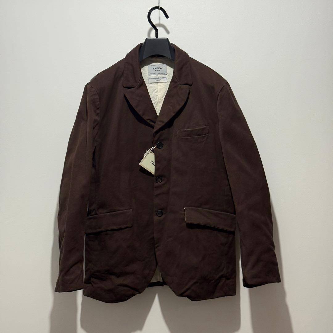 YAECA WRITE コットンチノ3Bジャケット テーラード L