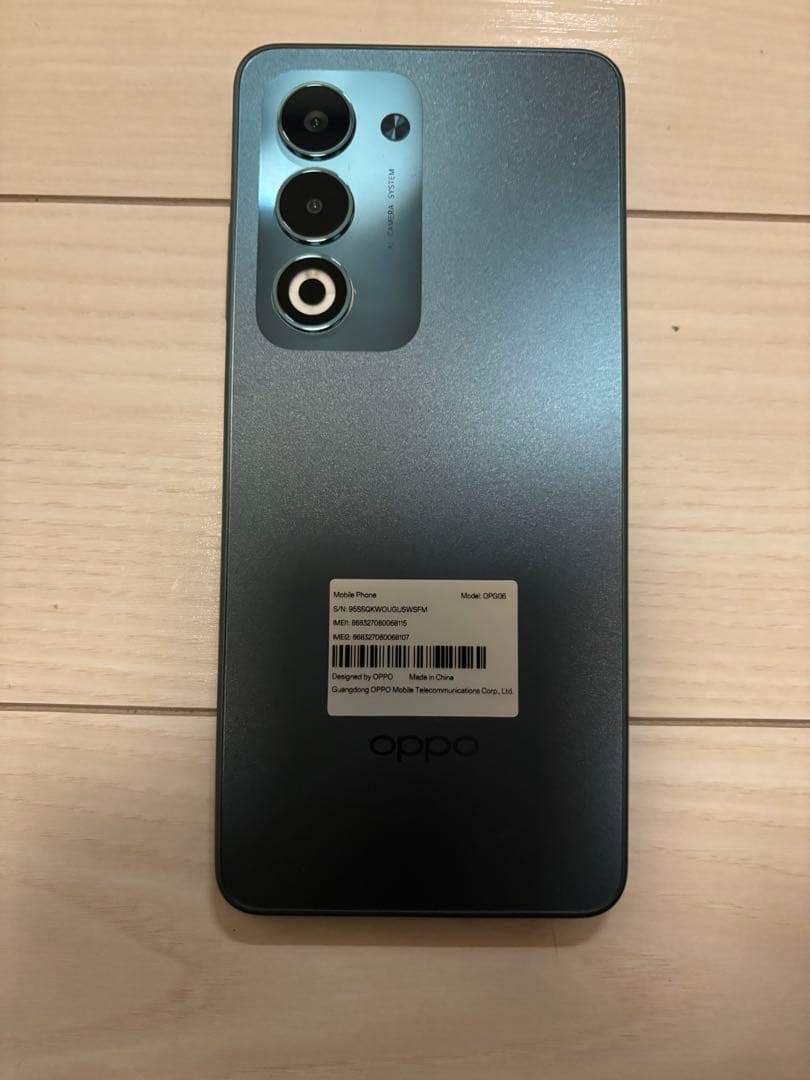 OPPO A5 5G 本体 グリーン