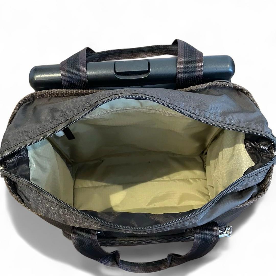 【美品】SWANY スワニー キャリーバッグ キャリーカー ブラウン