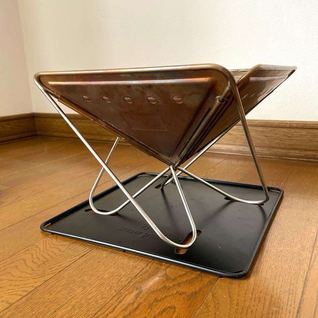 廃盤の焚火床Pro付き　スノーピーク 焚き火台S　セット