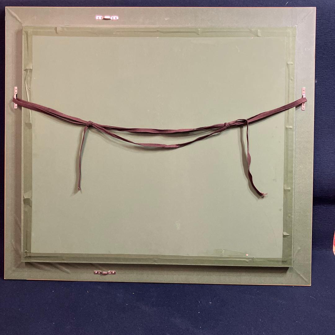 油彩　菅原靖　「風景画　建物　F10」