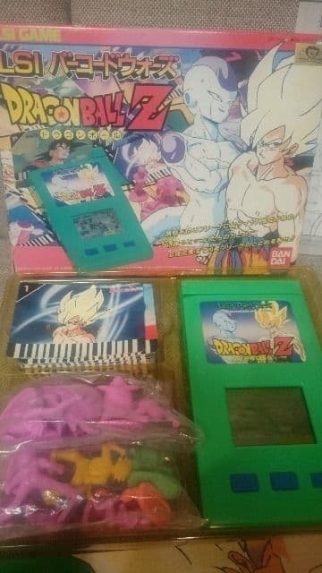 中古　貴重！当時モノ　ドラゴンボールLSIバーコードウォーズ1991レトロゲーム