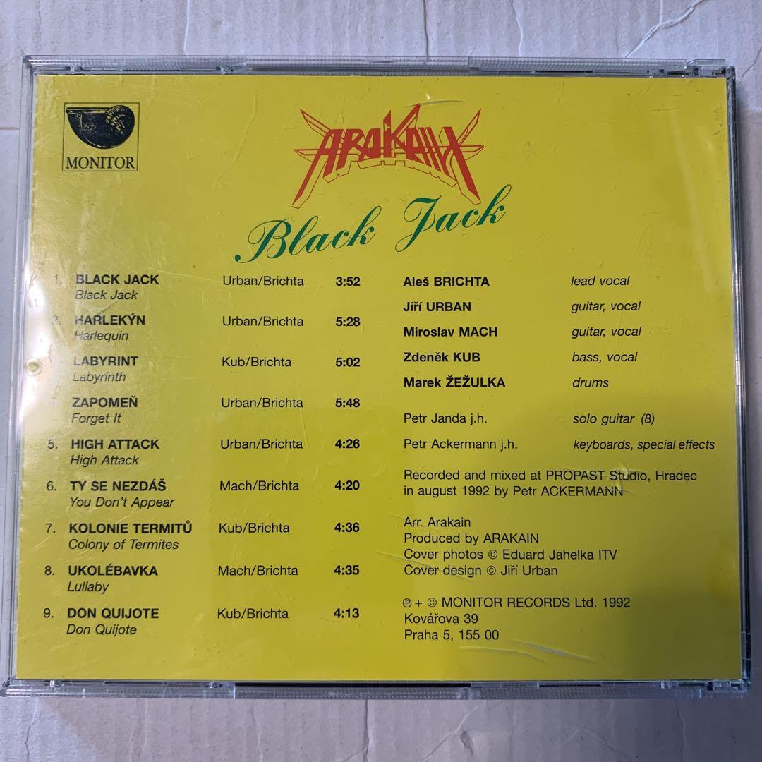 Arakain Black Jack '92 チェコ 激レア スラッシュ