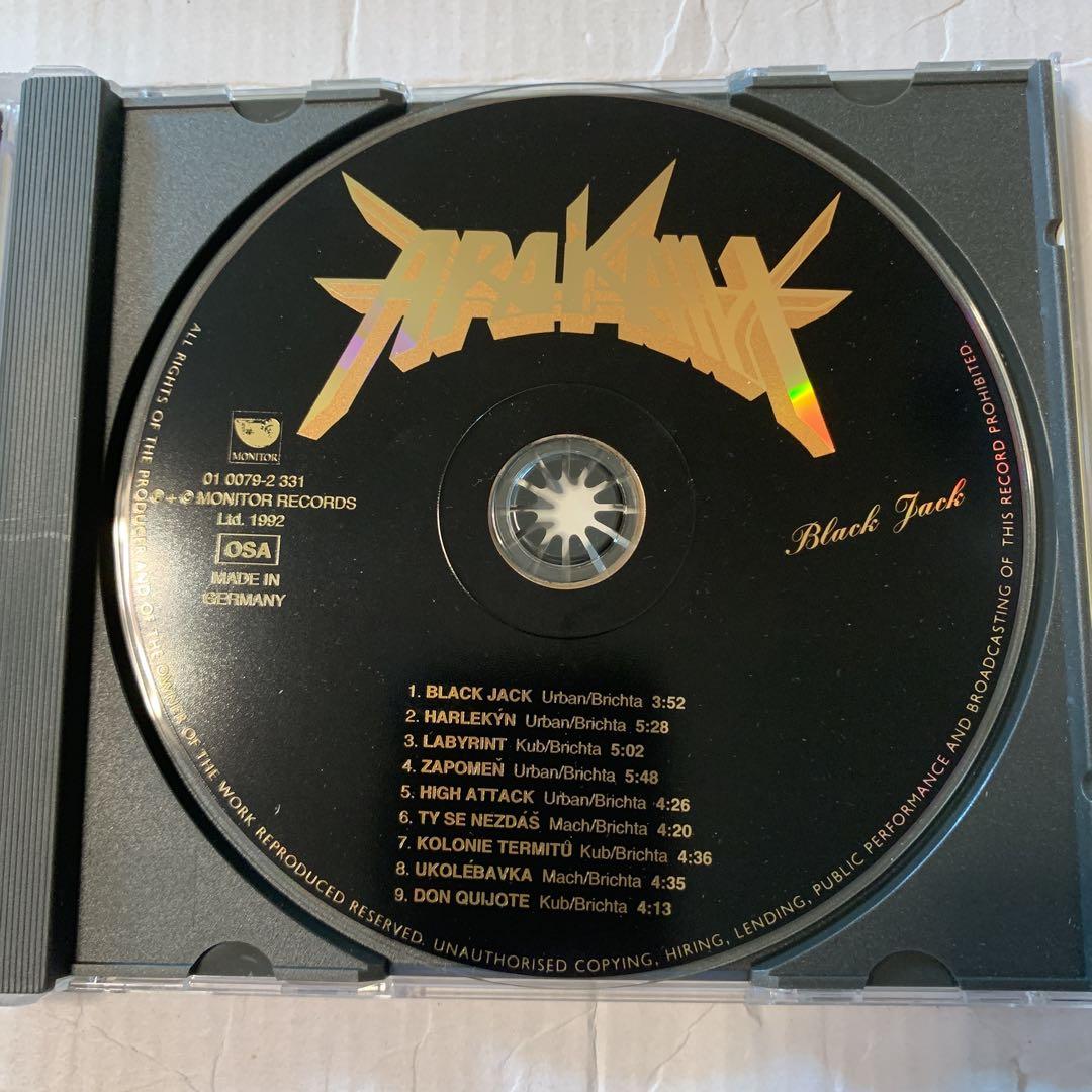 Arakain Black Jack '92 チェコ 激レア スラッシュ