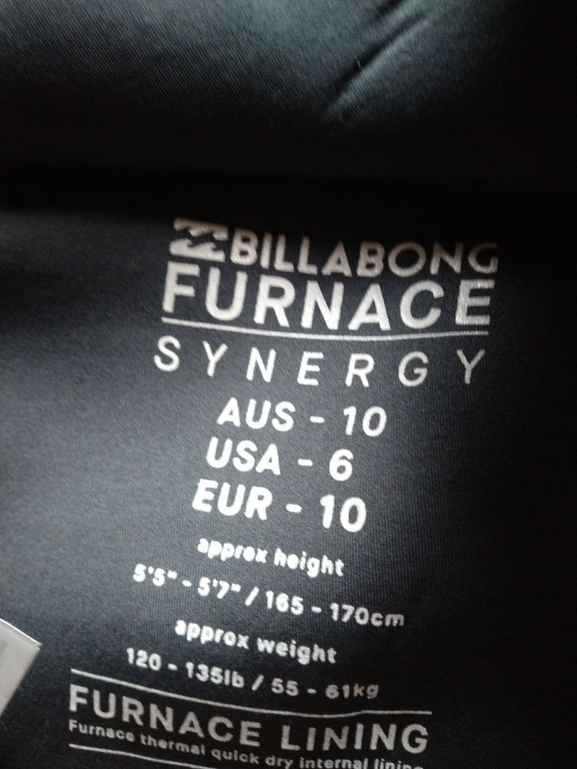 BILLABONG　ウエットスーツ