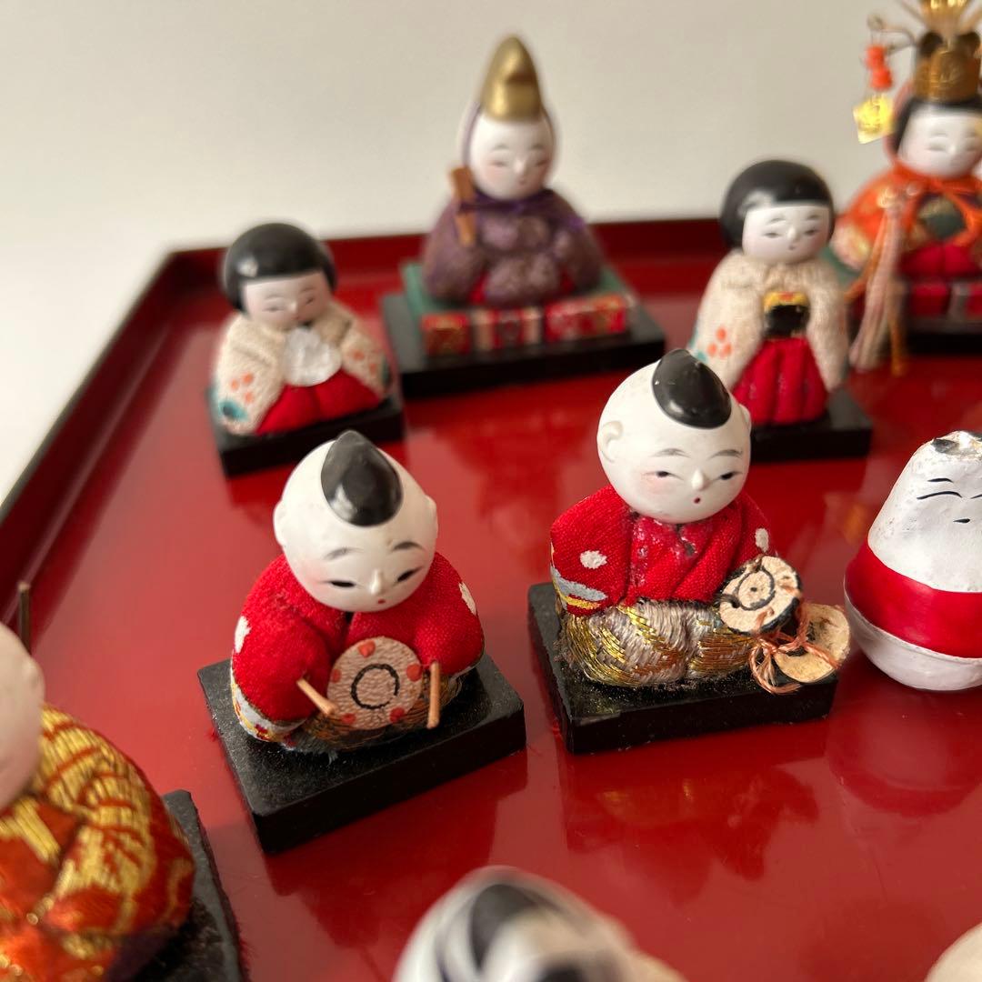 雛人形　お雛様　豆雛