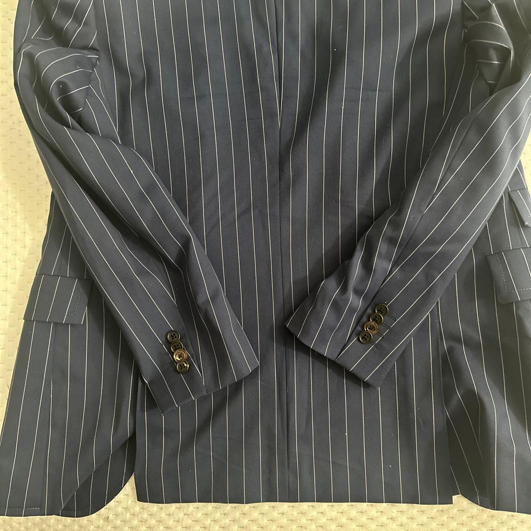 Paul Smith ネイビー ストライプ ダブルブレスト スーツセット