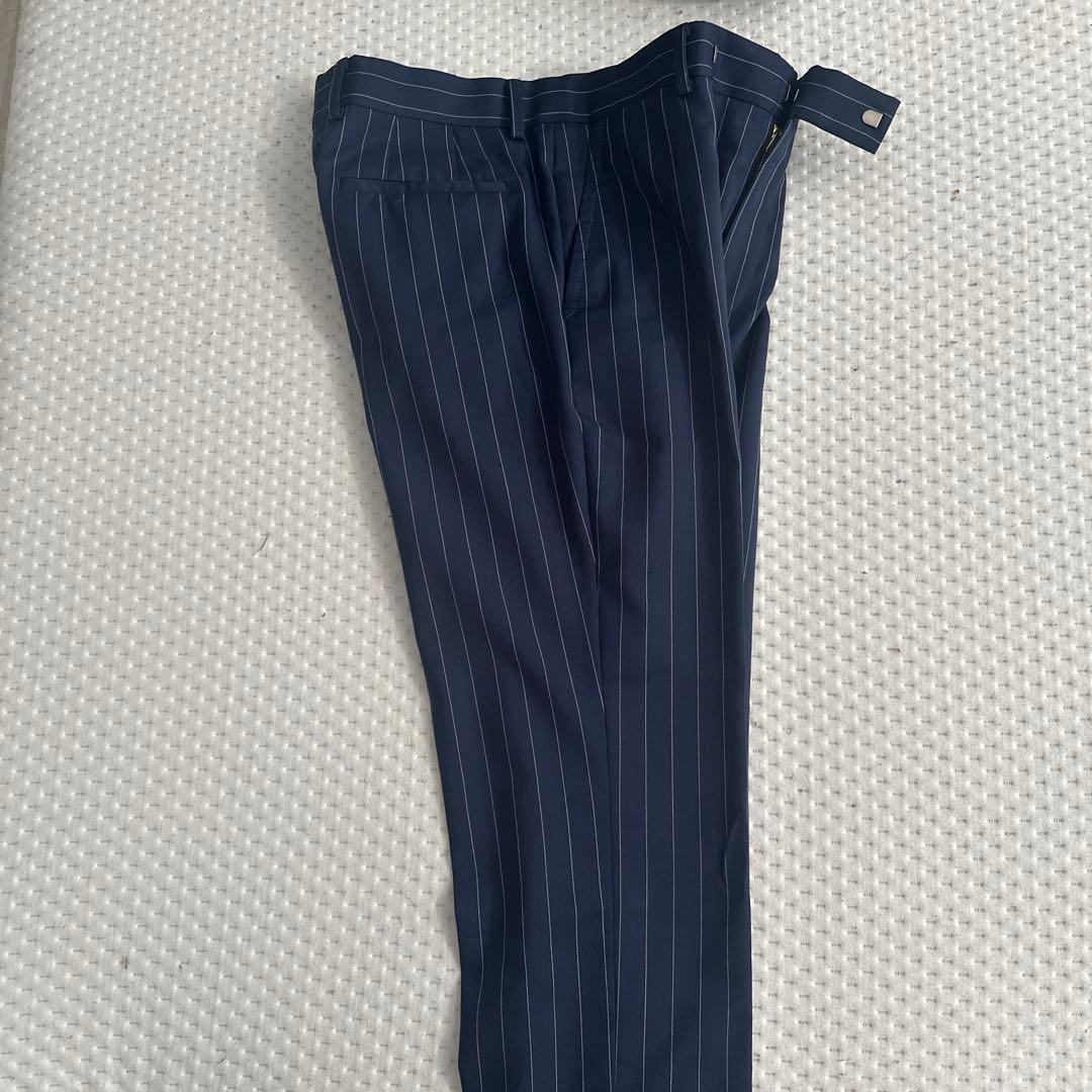 Paul Smith ネイビー ストライプ ダブルブレスト スーツセット