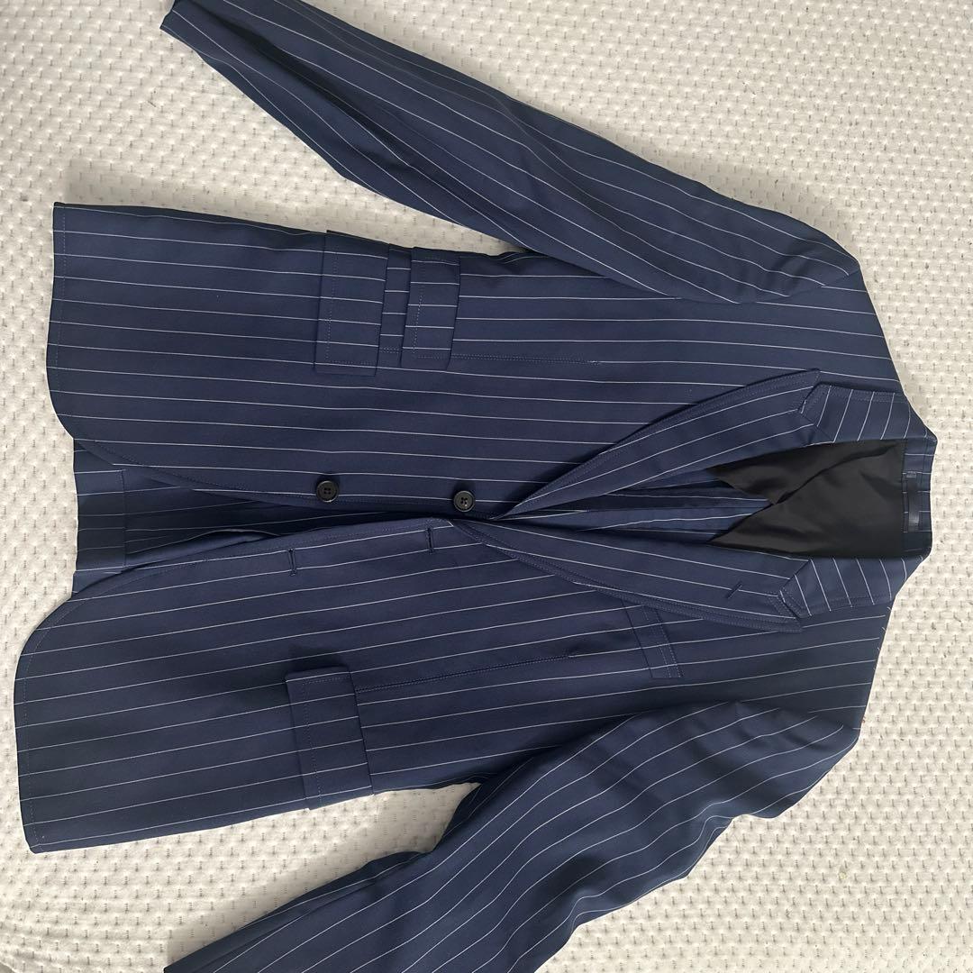 Paul Smith ネイビー ストライプ ダブルブレスト スーツセット