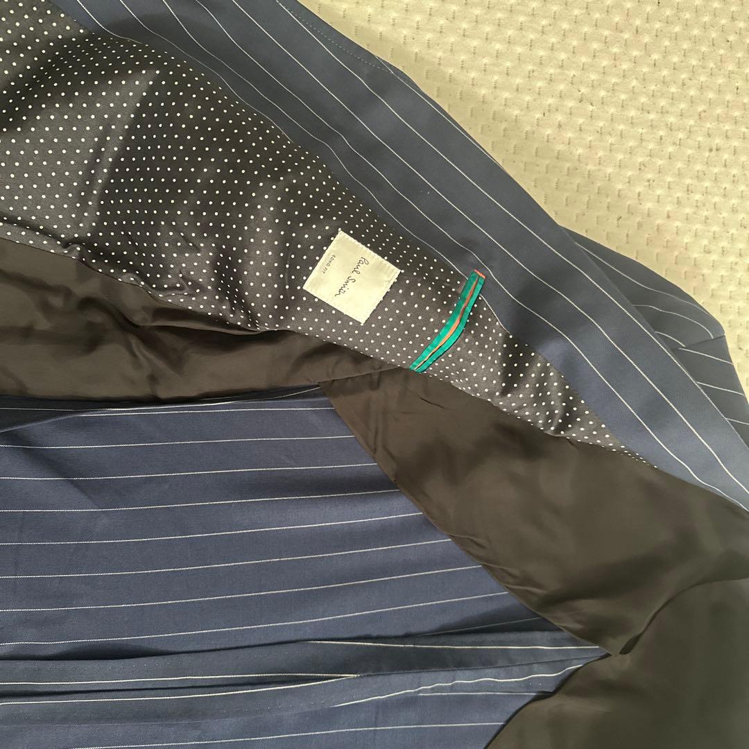 Paul Smith ネイビー ストライプ ダブルブレスト スーツセット