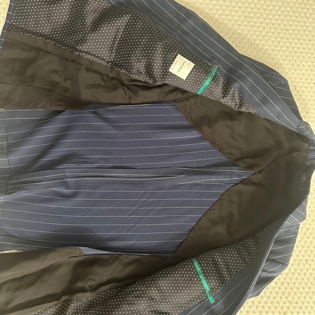 Paul Smith ネイビー ストライプ ダブルブレスト スーツセット