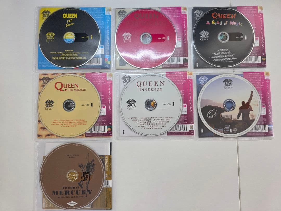 QUEEN フレディ・マーキュリー CDセット 16枚