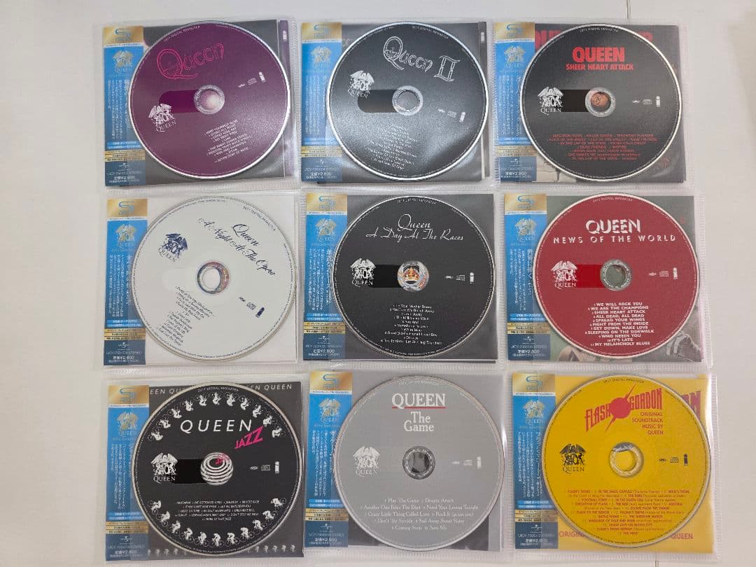 QUEEN フレディ・マーキュリー CDセット 16枚
