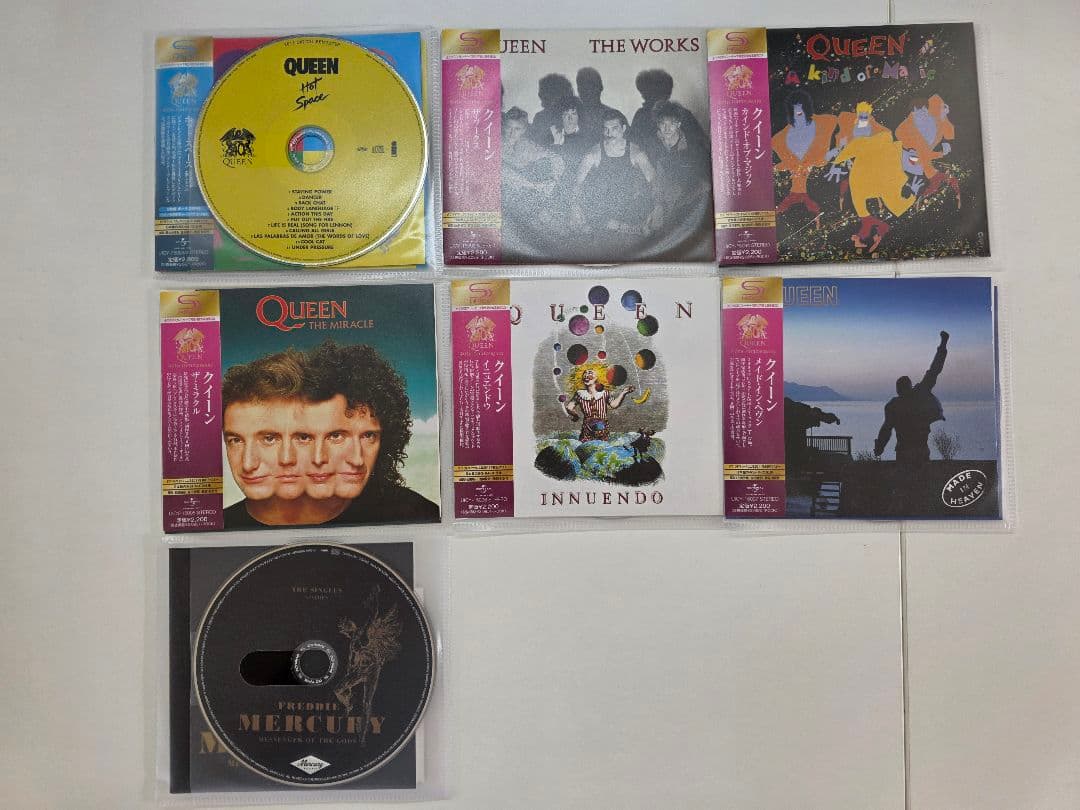 QUEEN フレディ・マーキュリー CDセット 16枚
