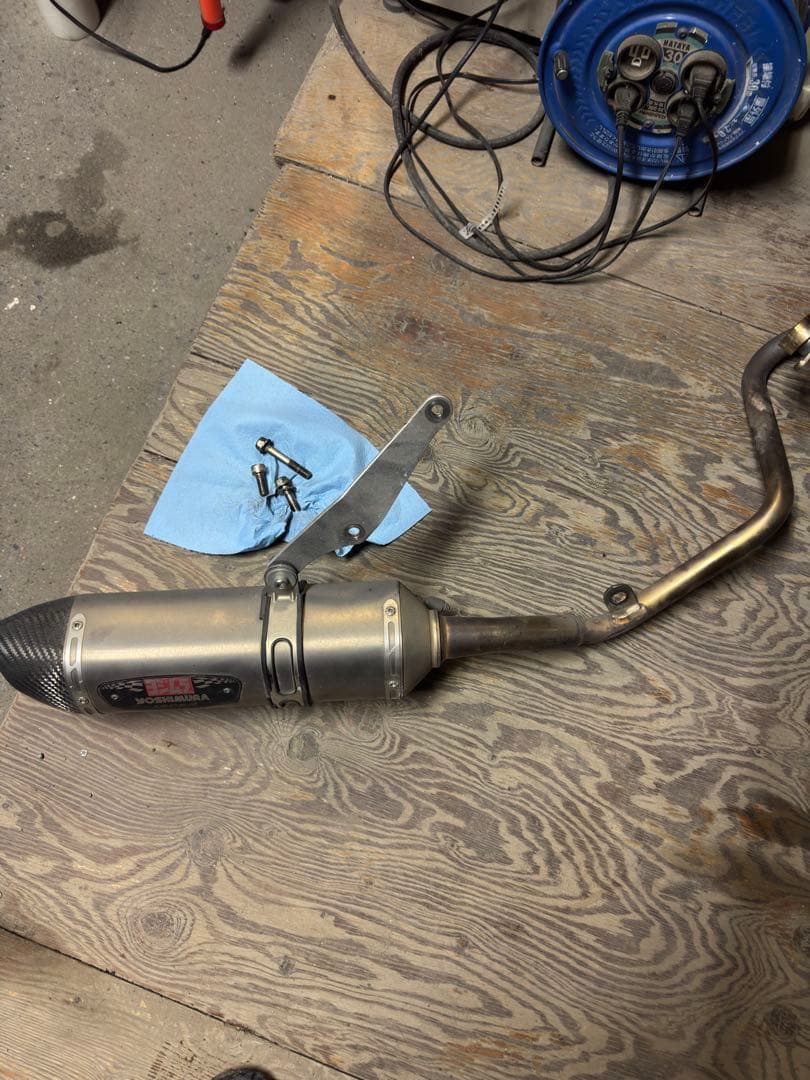 本日限り値引き！マジェスティS SG52Jヨシムラ サイクロンマフラー カーボン