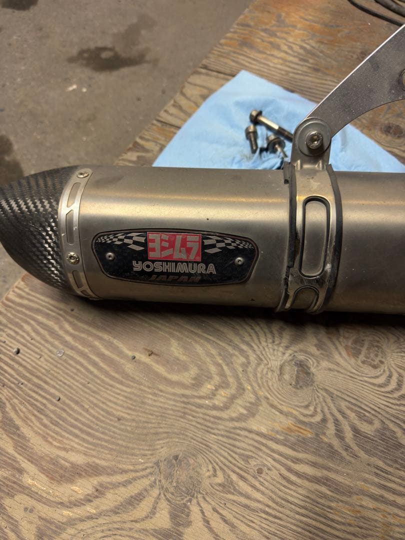 本日限り値引き！マジェスティS SG52Jヨシムラ サイクロンマフラー カーボン