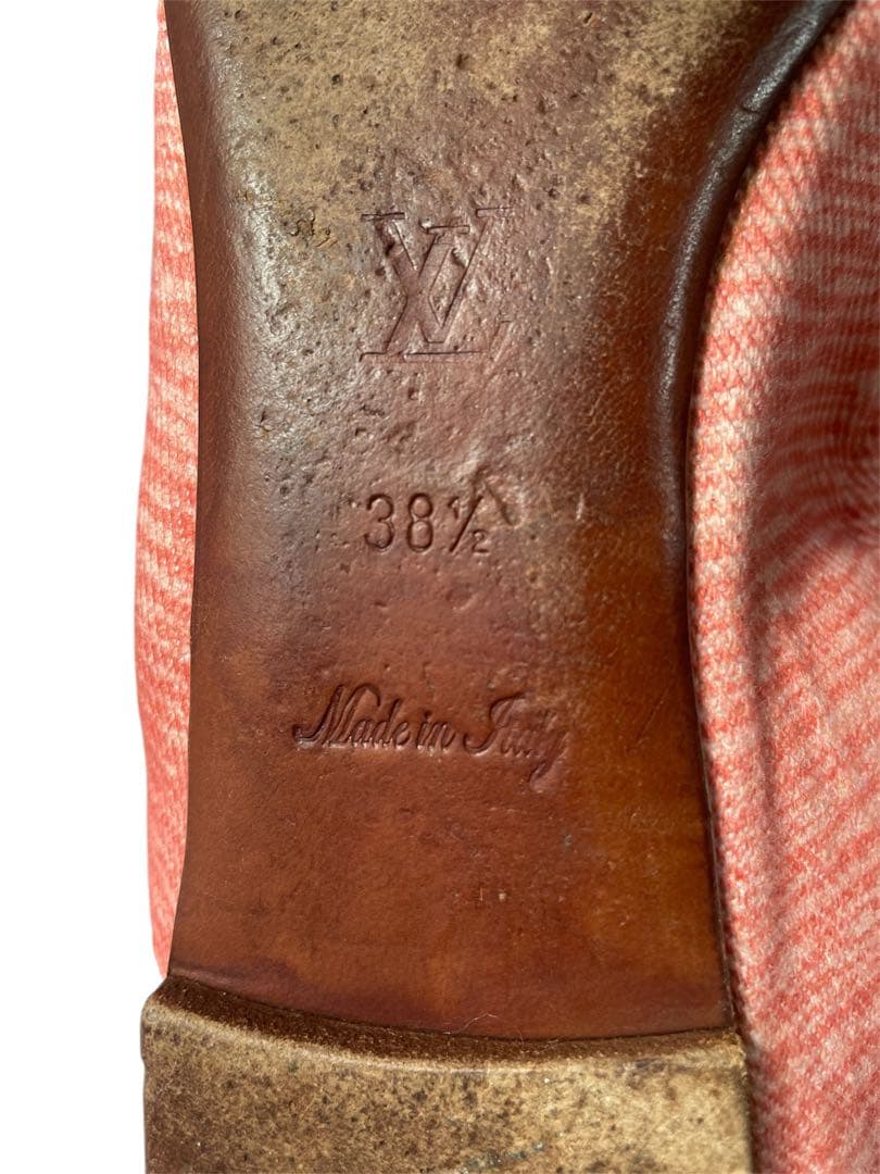 LOUIS VUITTON ルイヴィトン 美品 LV バレエシューズ パンプス